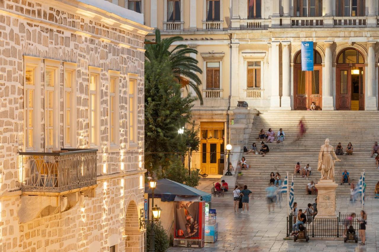 Syros Soul Luxury Suites Ermoupoli Exteriör bild