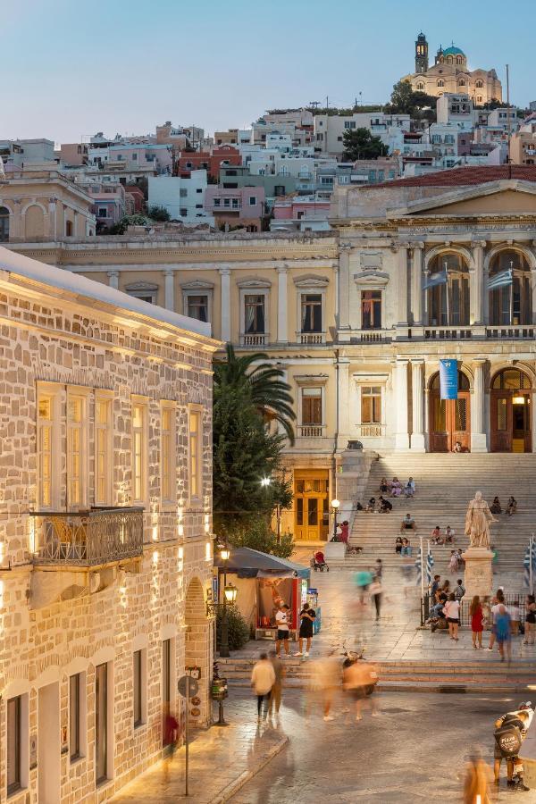 Syros Soul Luxury Suites Ermoupoli Exteriör bild
