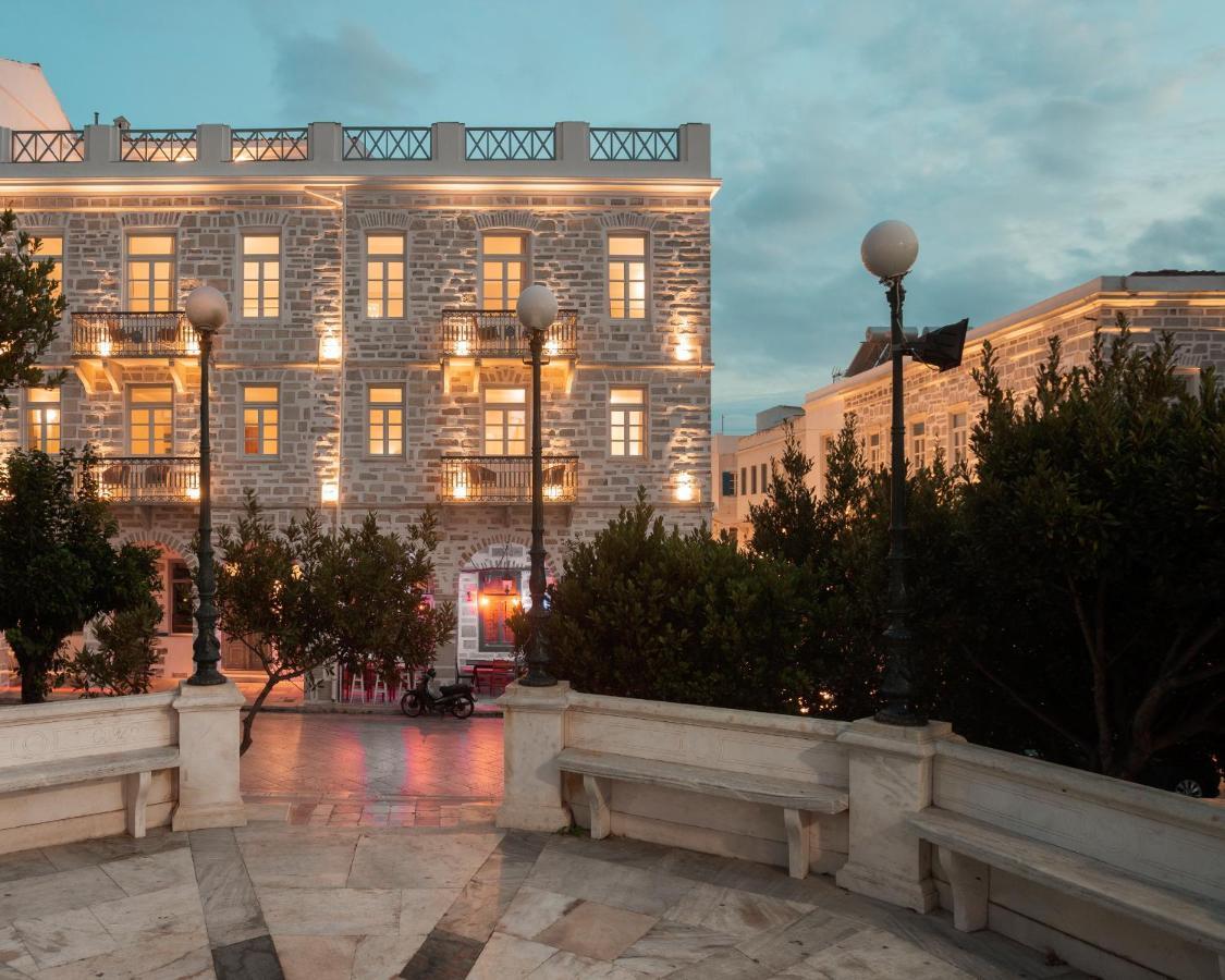 Syros Soul Luxury Suites Ermoupoli Exteriör bild